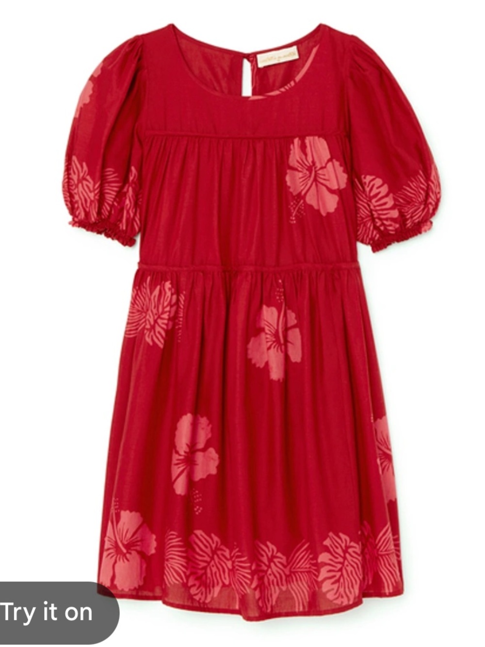 Natalie Martin Haley Dress In Hibiscus Dragonfruit Batik